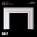 Облицовка портала камина KH49 Облицовка портала камина KH49