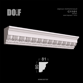 Карниз с рисунком потолочный гипсовый C1102 Карниз с рисунком потолочный гипсовый C1102